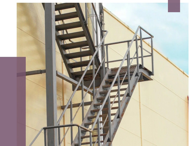 Пожарные лестницы в Сургуте от 12266 руб. — монтаж и продажа | ПРОЛЁТ-Срг