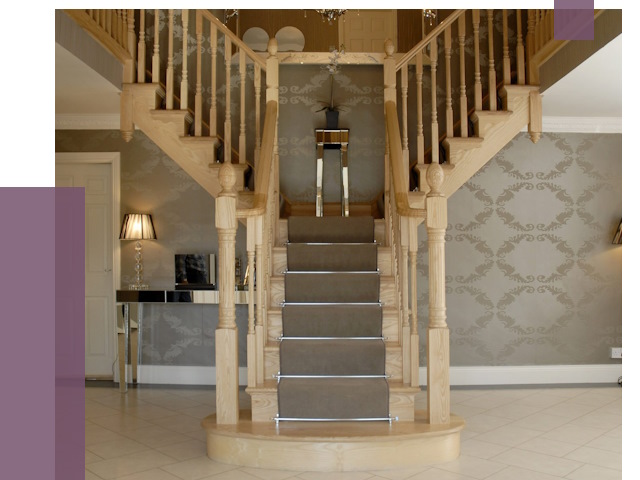 Монтаж деревянных лестниц в Сургуте от 7615 руб. 