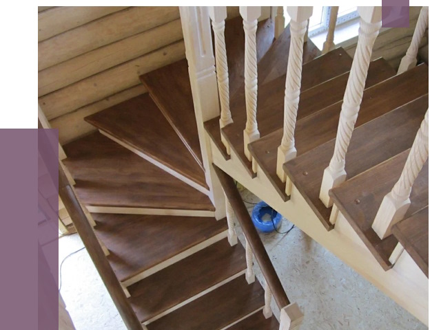 Реставрация деревянных лестниц в Сургуте от 4293 руб.