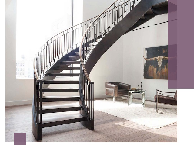 Металлические лестницы на заказ с монтажом и гарантией в Сургуте