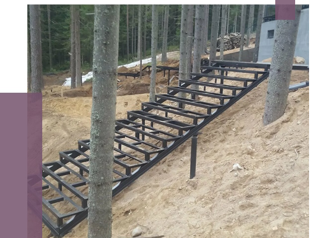 Монтаж металлических лестниц в Сургуте от 13544 руб. 