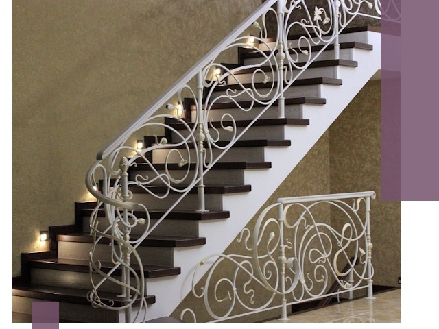 Кованые лестницы под ключ в Сургуте — изготовление и монтаж