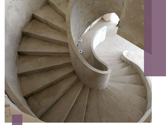 Монтаж бетонных лестниц под ключ в Сургуте быстро и надежно