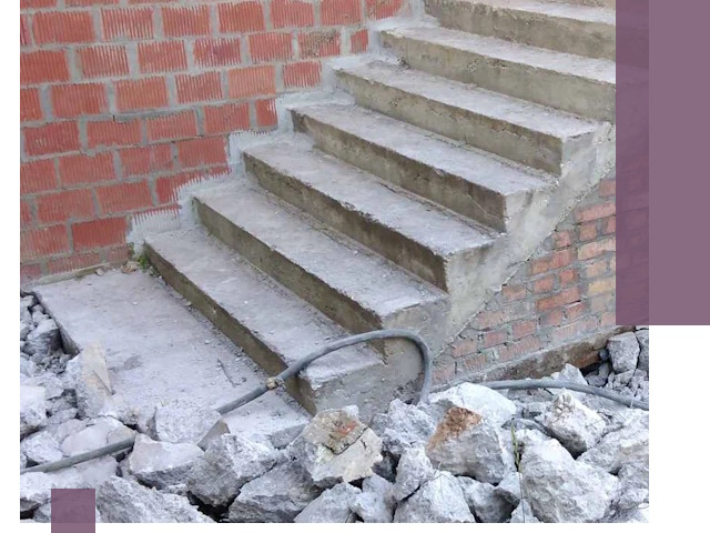 Демонтаж бетонных лестниц в Сургуте: быстро и безопасно