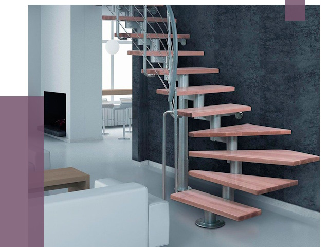 Модульные лестницы в Сургуте от 16866 руб. — купить в ПРОЛЁТ-Срг