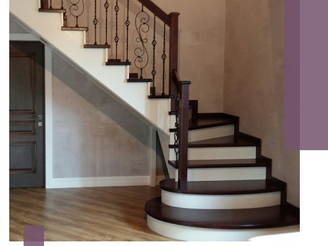 Изготовление Г-образных лестниц под ключ в Сургуте