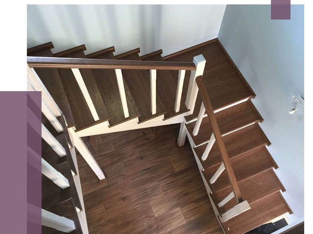 Изготовление П-образных лестниц в Сургуте от 15180 руб.