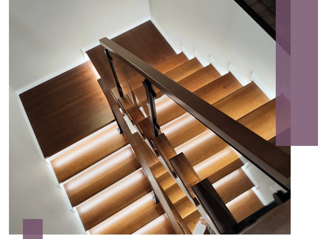 Изготовление П-образных лестниц под ключ в Сургуте