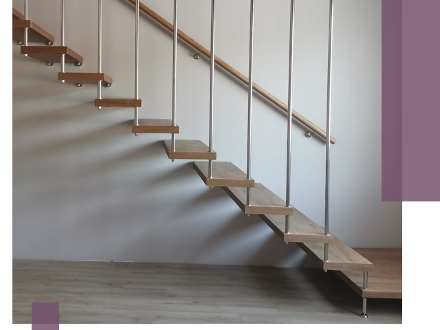 Демонтаж лестниц на больцах в Сургуте быстро и аккуратно