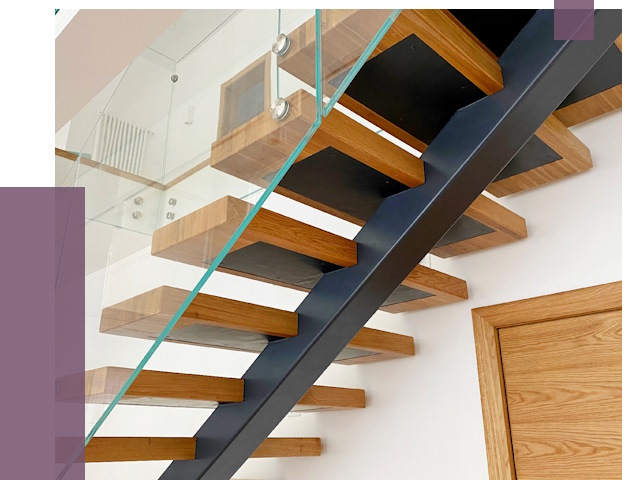 Лестницы на монокосоуре в Сургуте от 18911 руб. под ключ | ПРОЛЁТ-Срг