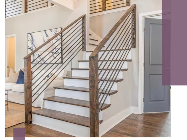 Лестницы для коттеджа под ключ в Сургуте — изготовление и монтаж