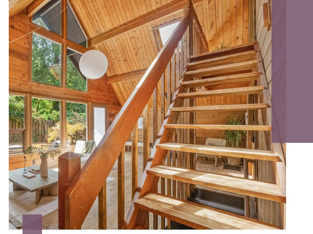 Лестницы для дачи под ключ в Сургуте — изготовление и монтаж