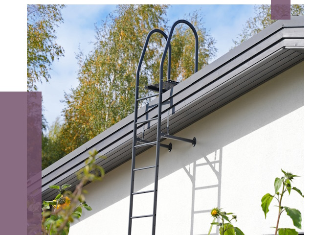 Лестницы на крышу в Сургуте от 19115 руб. — монтаж и монтаж ПРОЛЁТ-Срг