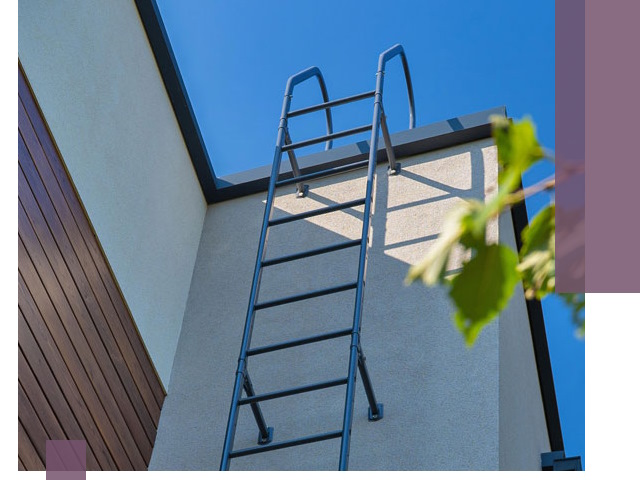 Лестницы на крышу в Сургуте — изготовление, монтаж, демонтаж