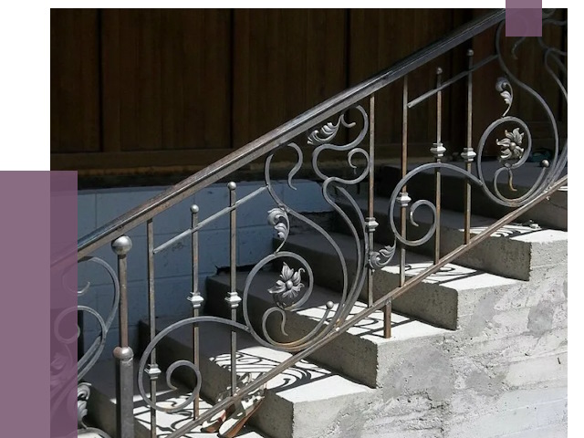 Кованые перила в Сургуте от 8689 руб. под ключ — качество от ПРОЛЁТ-Срг