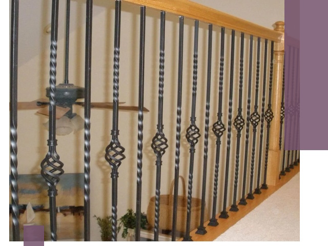 Изготовление и монтаж кованных перил в Сургуте под ключ