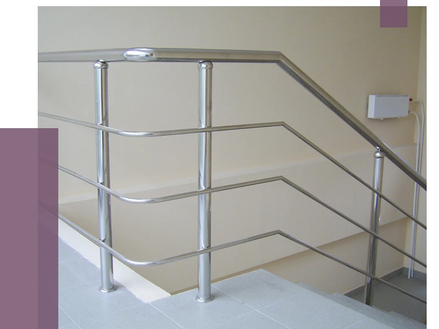 Алюминиевые перила в Сургуте от 6338 руб. под ключ | ПРОЛЁТ-Срг