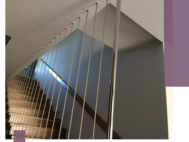 Тросовые перила под ключ в Сургуте — производство и монтаж