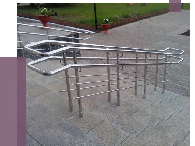 Перила для инвалидов в Сургуте от 7585 руб. под ключ | ПРОЛЁТ-Срг