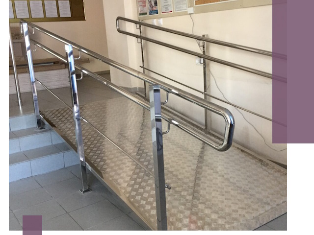 Перила для инвалидов в Сургуте — надежные поручни и ограждения