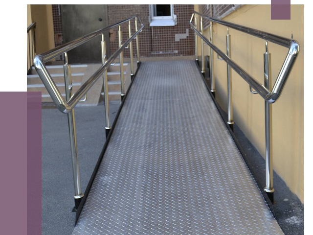 Пандусы в Сургуте от 12266 руб. — установка для инвалидов | ПРОЛЁТ-Срг