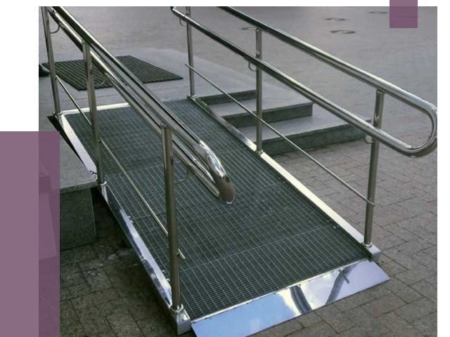 Монтаж пандусов для инвалидов в Сургуте от 8607 руб. под ключ | ПРОЛЁТ-Срг