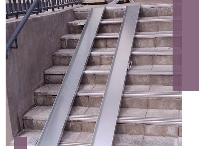 Демонтаж откидных пандусов профессионально в Сургуте