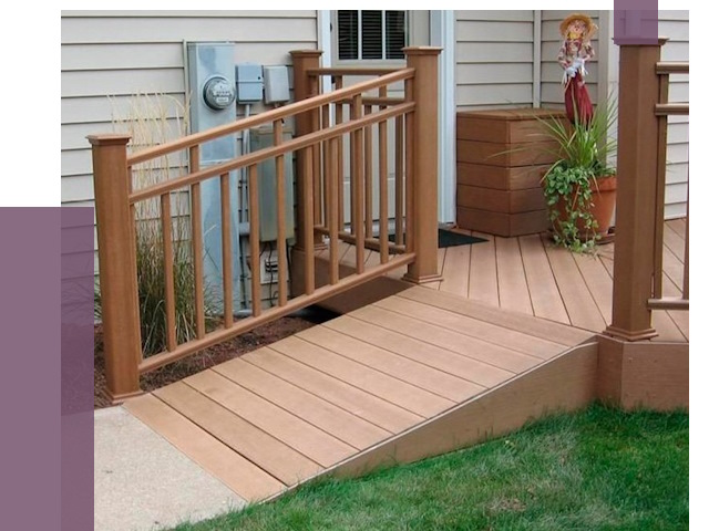 Пандус на крыльцо в Сургуте под ключ от 7769 руб.