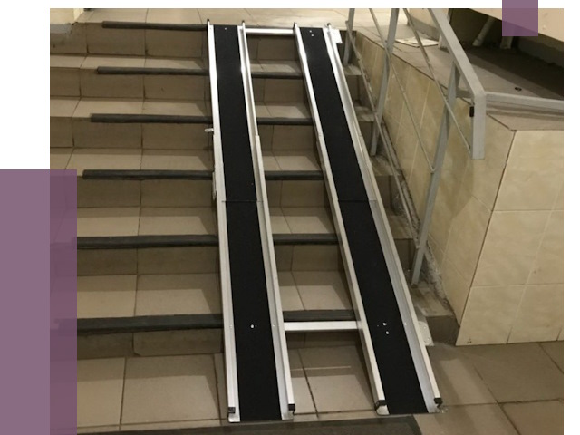 Установка пандуса в подъезд в Сургуте от 7973 руб. под ключ | ПРОЛЁТ-Срг