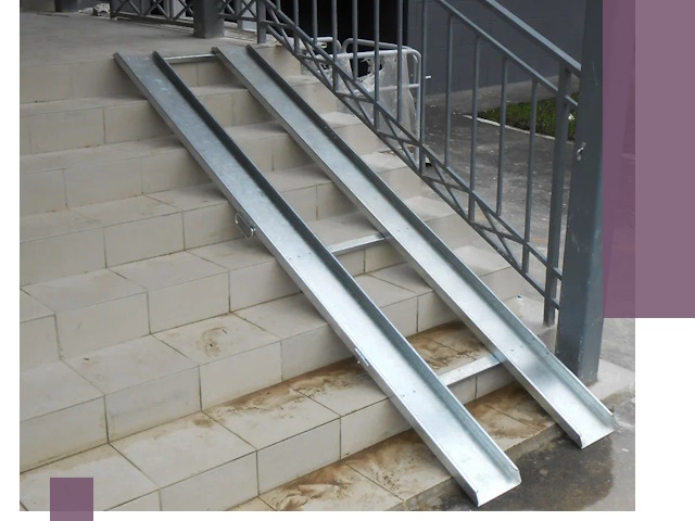 Пандусы для детских колясок в Сургуте: изготовление и монтаж