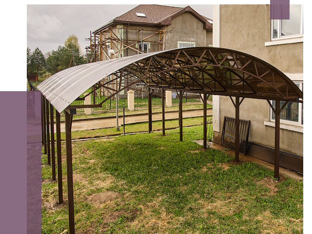 Демонтаж навесов в Сургуте от 4600 руб. — разборка и вывоз | ПРОЛЁТ-Срг