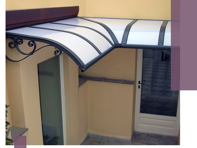 Монтаж козырьков любой сложности в Сургуте под ключ