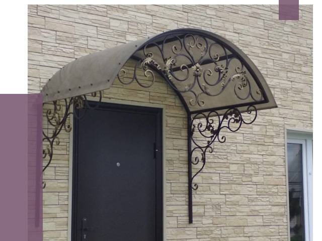 Ремонт козырьков в Сургуте от 7411 руб.  | ПРОЛЁТ-Срг