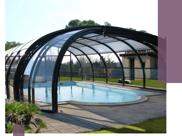 Навесы для бассейна в Сургуте: изготовление и монтаж под ключ