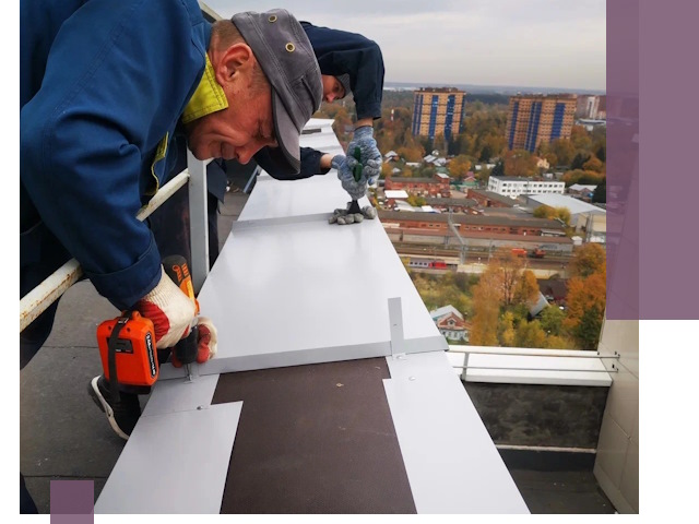 Монтаж парапетов в Сургуте — установка прочных металлических ограждений