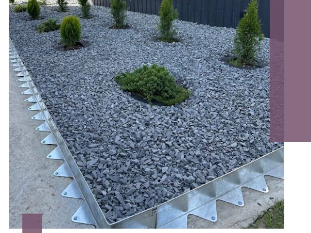 Оцинкованные металлические бордюры под заказ в Сургуте