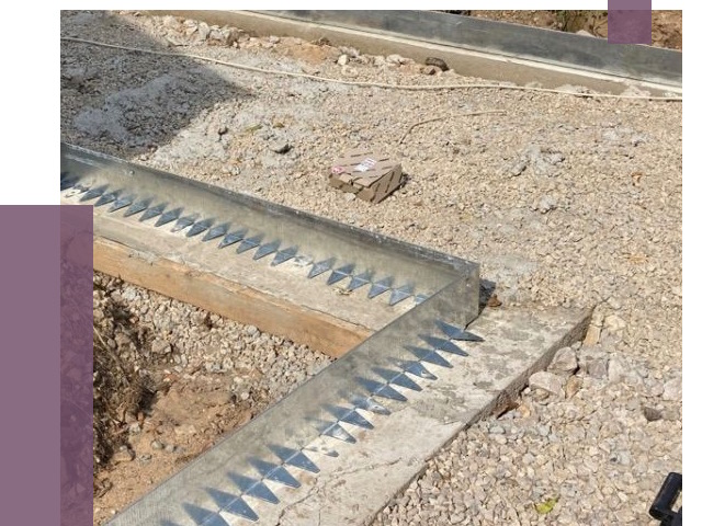 Нержавеющие бордюры в Сургуте от 4804 руб. под ключ | ПРОЛЁТ-Срг