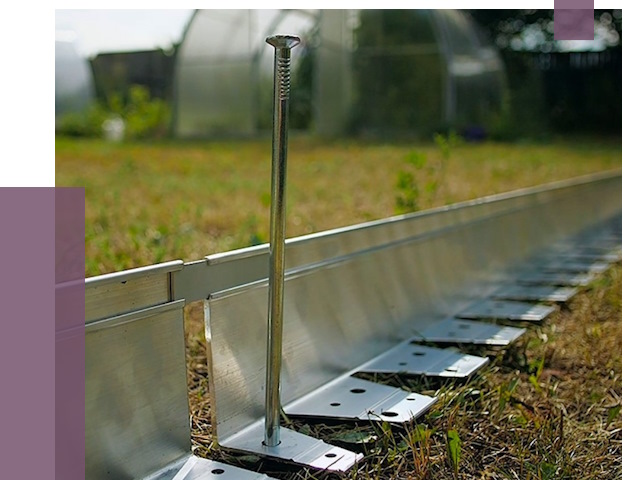 Металлические бордюры для газона в Сургуте от 4293 руб. | ПРОЛЁТ-Срг