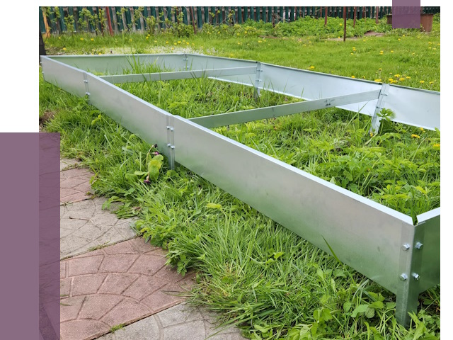 Металлические бордюры для грядок в Сургуте от 1789 руб.