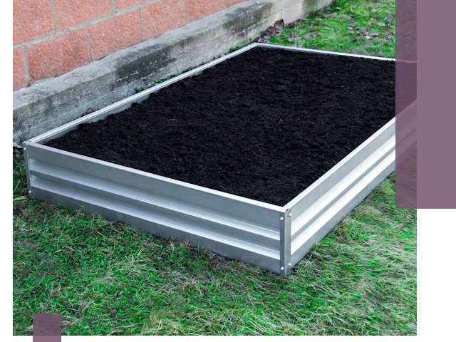 Металлические бордюры для грядок в Сургуте: прочность и аккуратность