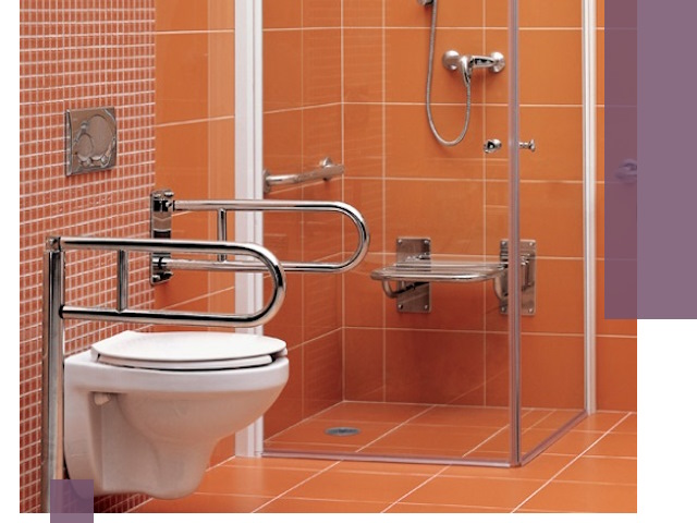 Изготовление поручней для инвалидов в Сургуте под ключ