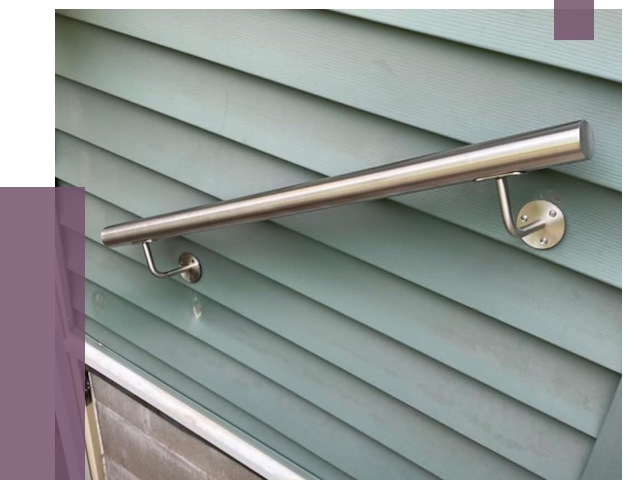 Поручни из нержавеющей стали в Сургуте от 7667 руб.  | ПРОЛЁТ-Срг