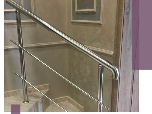 Демонтаж поручней из нержавейки профессионально в Сургуте